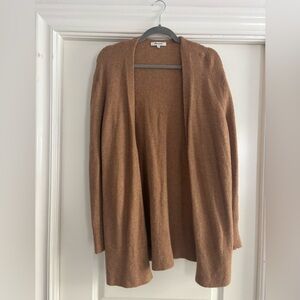 Camel Madewell Cardigan Sweater